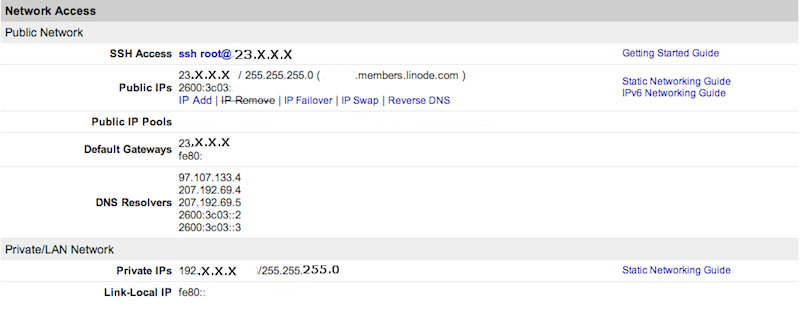 Finding your private IP address.